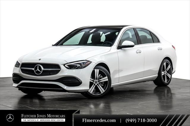 used 2022 Mercedes-Benz C-Class car, priced at $35,894