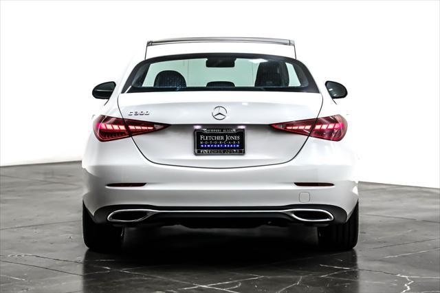 used 2022 Mercedes-Benz C-Class car, priced at $35,894