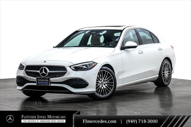 used 2024 Mercedes-Benz C-Class car, priced at $50,295