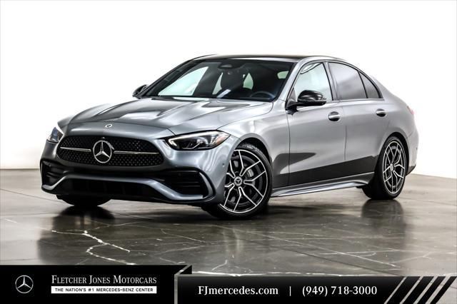 used 2022 Mercedes-Benz C-Class car, priced at $35,894
