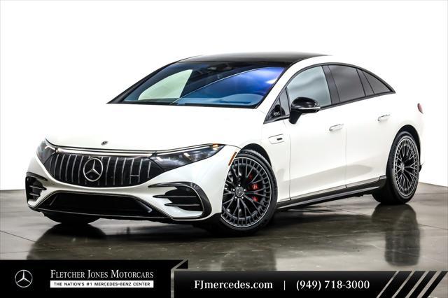 used 2023 Mercedes-Benz AMG EQS car, priced at $71,894