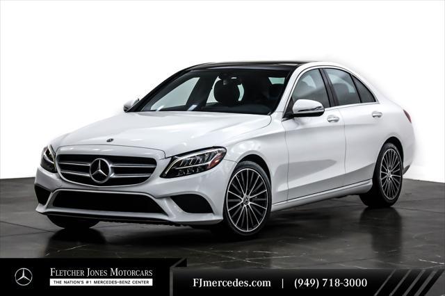 used 2021 Mercedes-Benz C-Class car, priced at $24,892