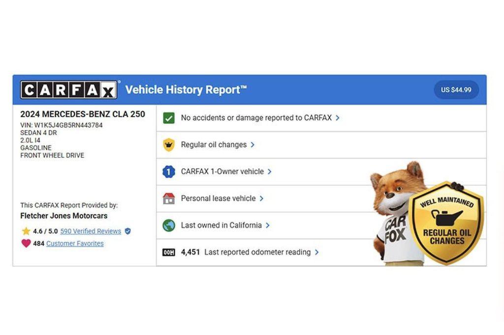 used 2024 Mercedes-Benz CLA 250 car, priced at $36,894