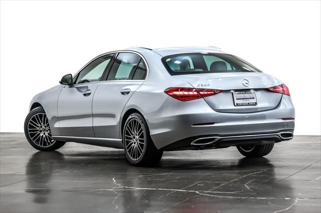 used 2022 Mercedes-Benz C-Class car, priced at $34,894