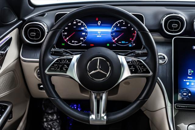 used 2022 Mercedes-Benz C-Class car, priced at $34,894