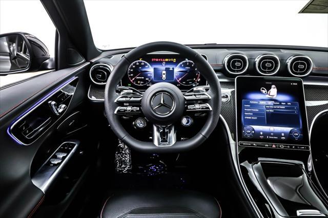 new 2025 Mercedes-Benz AMG C 43 car, priced at $71,730