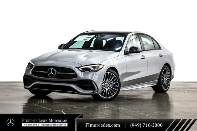 new 2025 Mercedes-Benz C-Class car, priced at $59,580