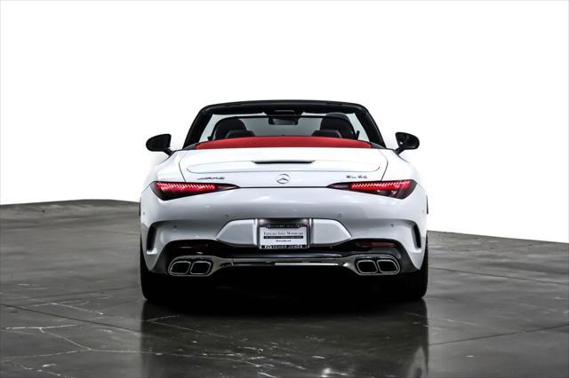 used 2023 Mercedes-Benz AMG SL 55 car, priced at $105,894