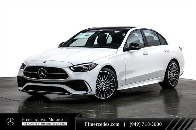 new 2025 Mercedes-Benz C-Class car, priced at $58,955