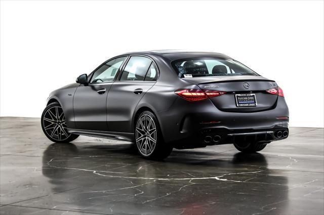 new 2024 Mercedes-Benz AMG C 43 car, priced at $78,860