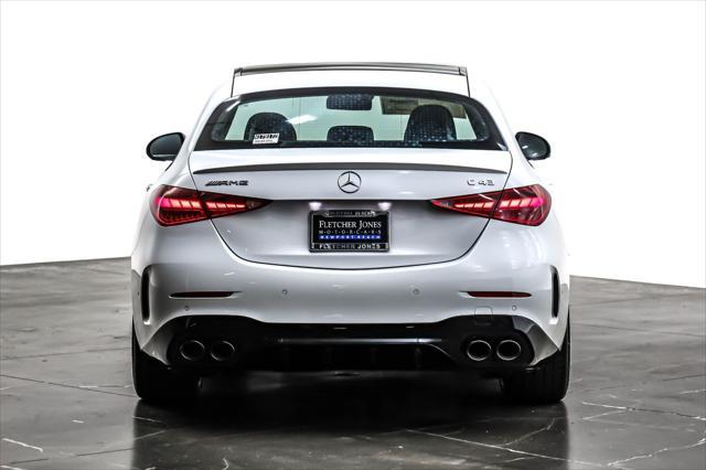 new 2024 Mercedes-Benz AMG C 43 car, priced at $74,610