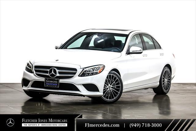 used 2021 Mercedes-Benz C-Class car, priced at $29,894