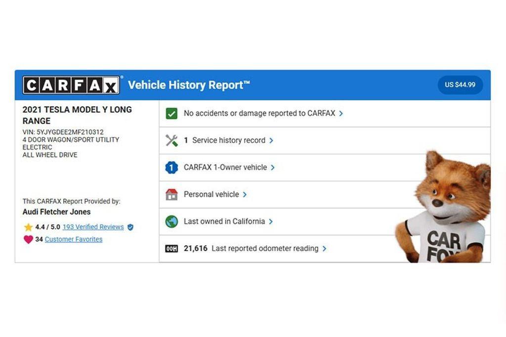 used 2021 Tesla Model Y car, priced at $28,893