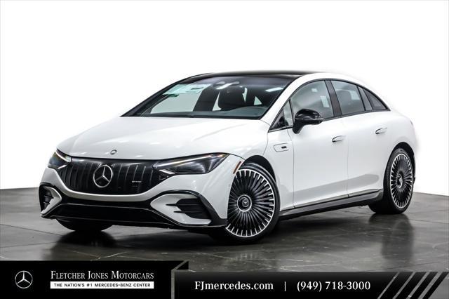 new 2025 Mercedes-Benz AMG EQE car, priced at $121,775