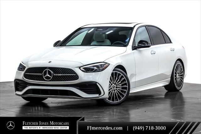 used 2023 Mercedes-Benz C-Class car, priced at $37,893