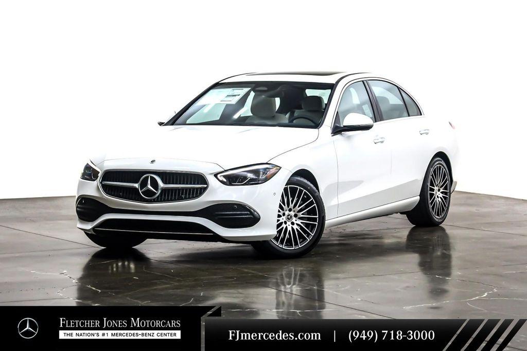 new 2025 Mercedes-Benz C-Class car, priced at $50,085