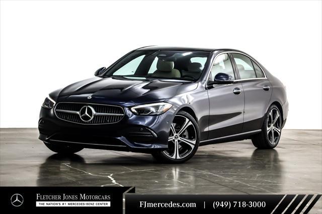 used 2022 Mercedes-Benz C-Class car, priced at $33,892