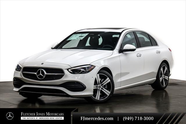 new 2024 Mercedes-Benz C-Class car, priced at $48,585