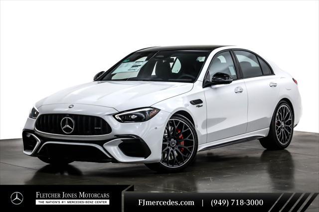 new 2025 Mercedes-Benz AMG C 63 car, priced at $102,665