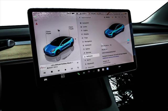 used 2022 Tesla Model 3 car, priced at $24,894
