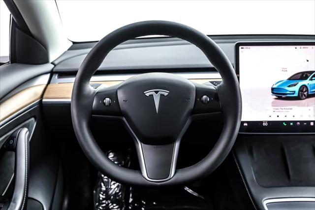 used 2022 Tesla Model 3 car, priced at $24,894