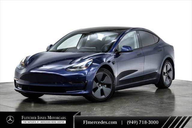 used 2022 Tesla Model 3 car, priced at $24,894