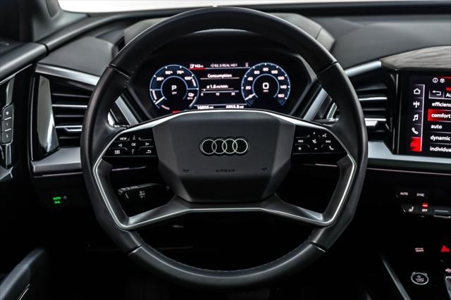 used 2023 Audi Q4 e-tron car, priced at $32,893