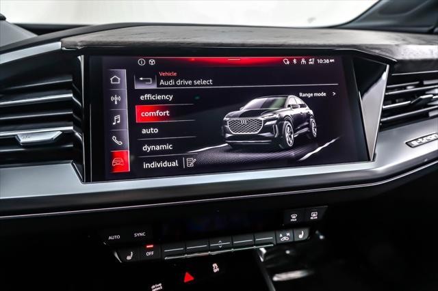 used 2023 Audi Q4 e-tron car, priced at $32,893