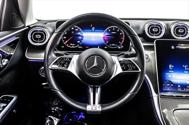 used 2022 Mercedes-Benz C-Class car, priced at $34,393