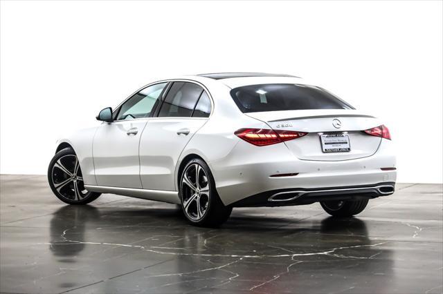 used 2022 Mercedes-Benz C-Class car, priced at $34,393