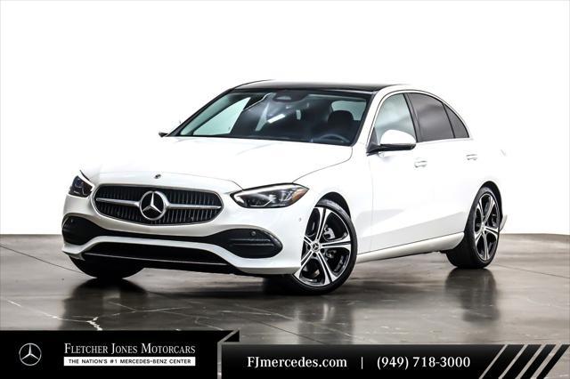 used 2022 Mercedes-Benz C-Class car, priced at $34,393