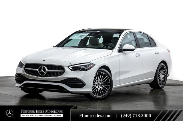 new 2025 Mercedes-Benz C-Class car, priced at $53,085