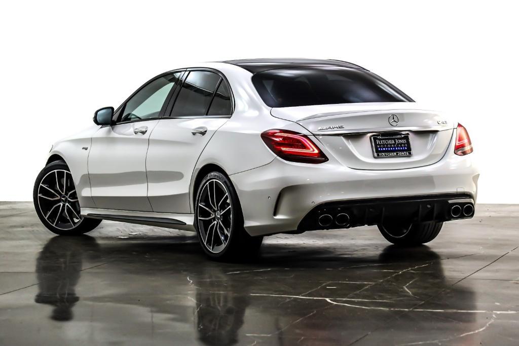 used 2020 Mercedes-Benz AMG C 43 car, priced at $44,892