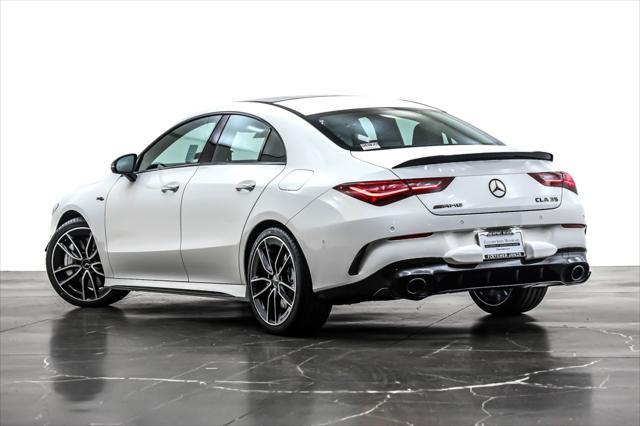 new 2025 Mercedes-Benz AMG CLA 35 car, priced at $64,385