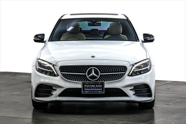 used 2020 Mercedes-Benz C-Class car, priced at $26,894