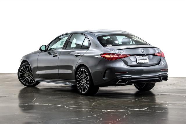 new 2025 Mercedes-Benz C-Class car, priced at $56,285