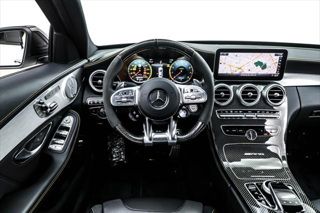 used 2021 Mercedes-Benz AMG C 63 car, priced at $68,894