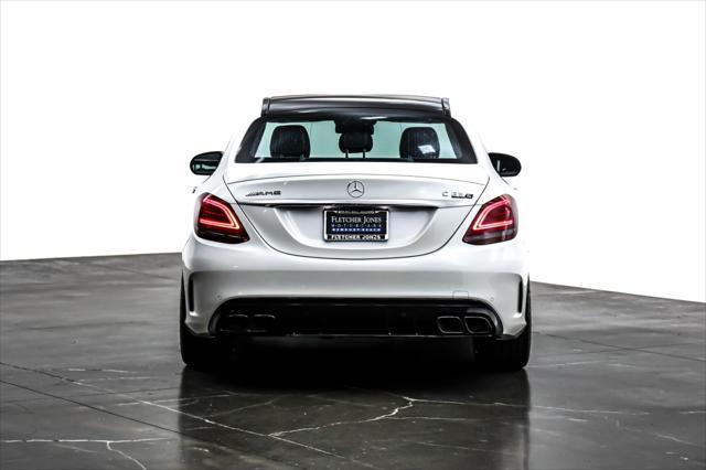 used 2021 Mercedes-Benz AMG C 63 car, priced at $68,894