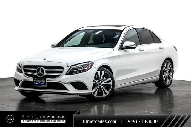 used 2021 Mercedes-Benz C-Class car, priced at $26,894