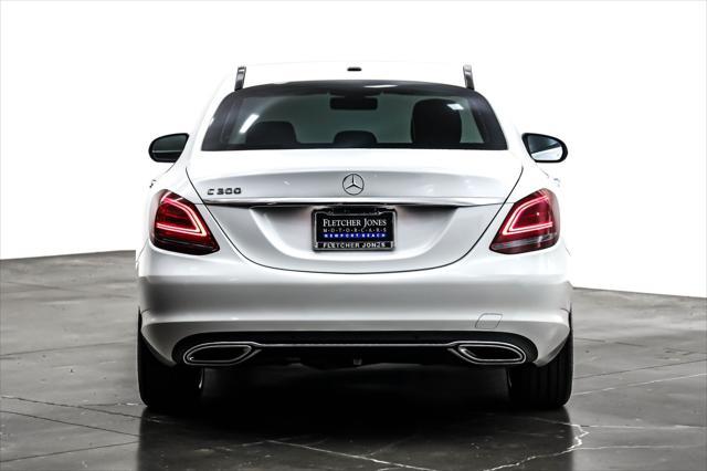 used 2021 Mercedes-Benz C-Class car, priced at $26,894