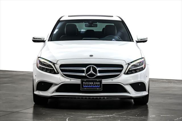 used 2021 Mercedes-Benz C-Class car, priced at $26,894