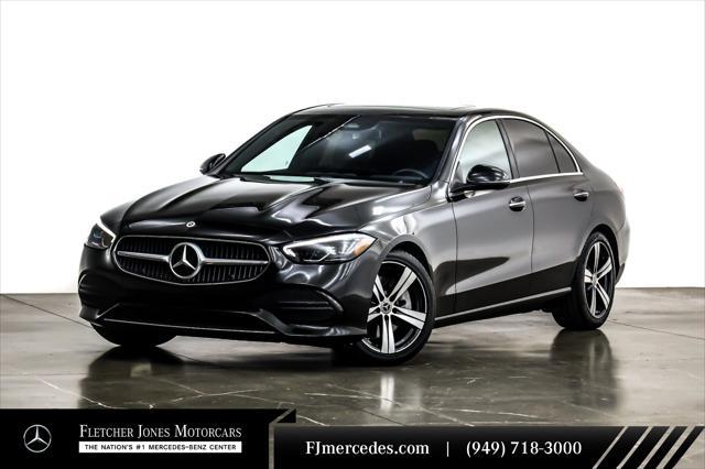 used 2022 Mercedes-Benz C-Class car, priced at $37,894