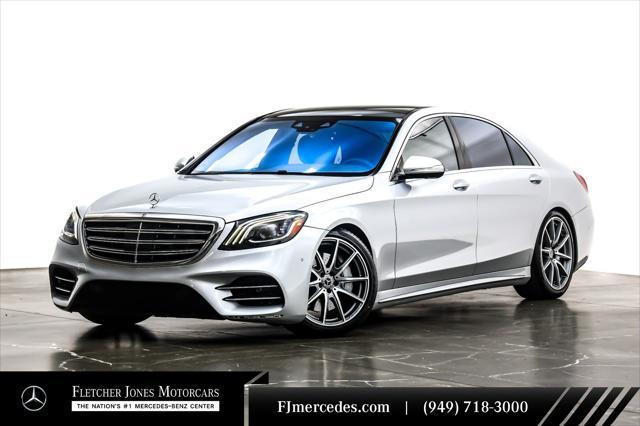 used 2020 Mercedes-Benz S-Class car, priced at $49,893