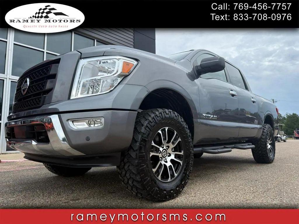 used 2021 Nissan Titan car, priced at $32,900