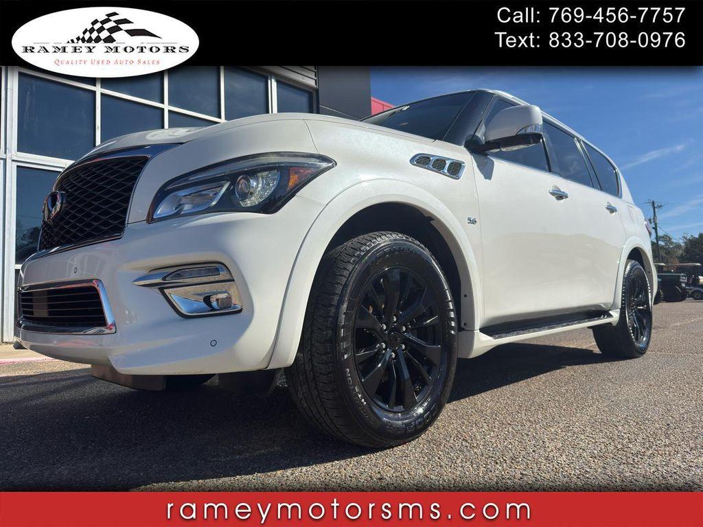 used 2017 INFINITI QX80 car, priced at $16,900