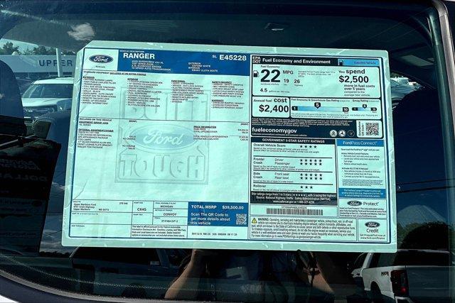 new 2025 Ford Ranger car, priced at $33,889