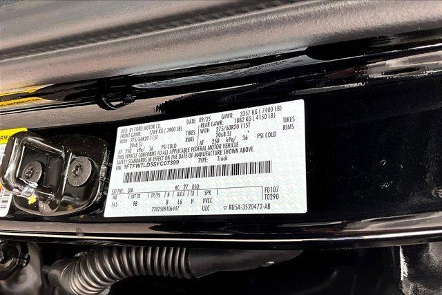 new 2025 Ford F-150 car, priced at $76,995