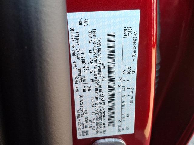 new 2025 Ford Escape car, priced at $26,855