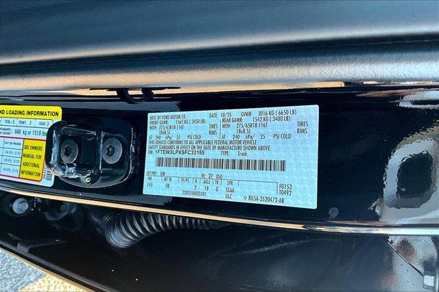 new 2025 Ford F-150 car, priced at $53,091