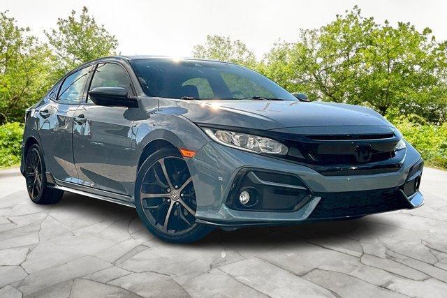 used 2021 Honda Civic car, priced at $23,137